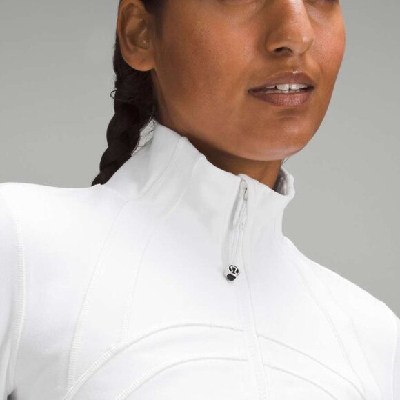 Lululemon Define Long-Sleeve Dress *Luon White size 8 NWT - Picture 4 of 7